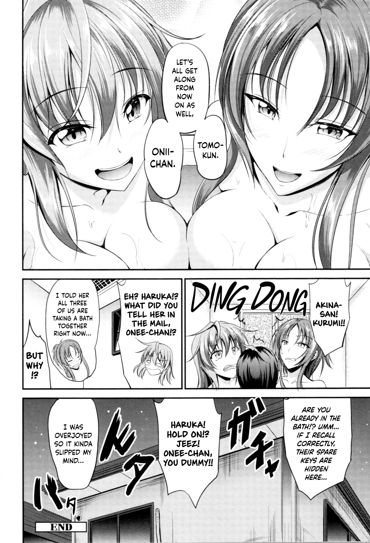 Hentai Manga Comic-Sisters Sandwich-Read-225